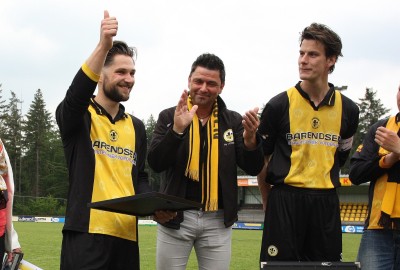 Huldiging en afscheid