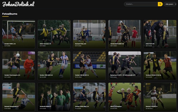 Teamfoto's 1e weekend